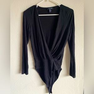 NEW LOOK | black body suit | women’s US 6